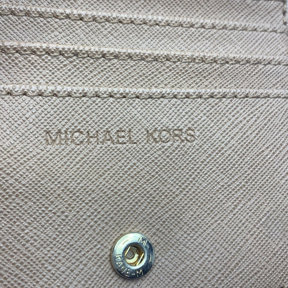 Michael Kors Flap Wallet Mercer Pebbled (Damson) 32T7GM9D1L-599 4in1‎ Carryall - Picture 6 of 10